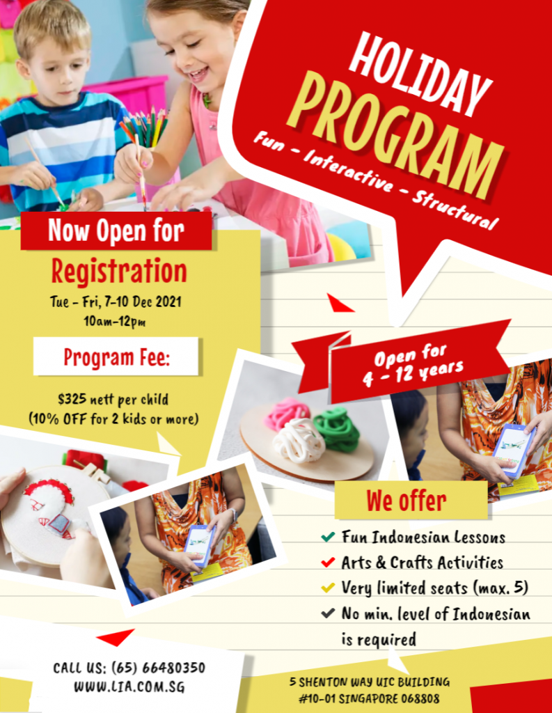 Kids Winter Holiday Language Camp 2021