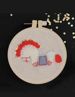 kuda lumping embroidery kit
